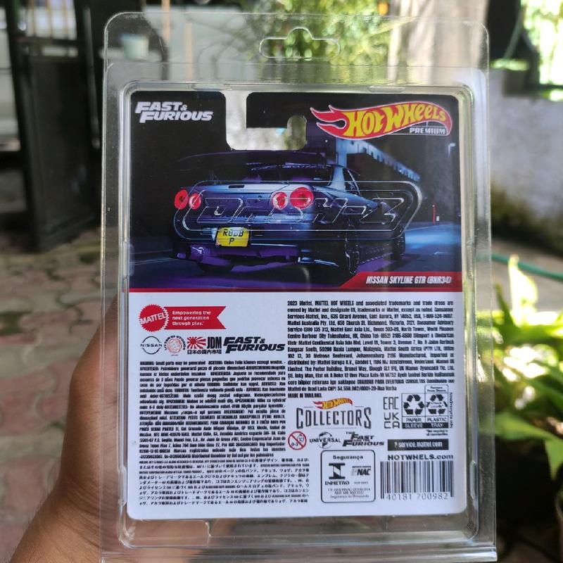 Custom Card Hotwheels Premium Nissan Skyline R34 Gen.2 2