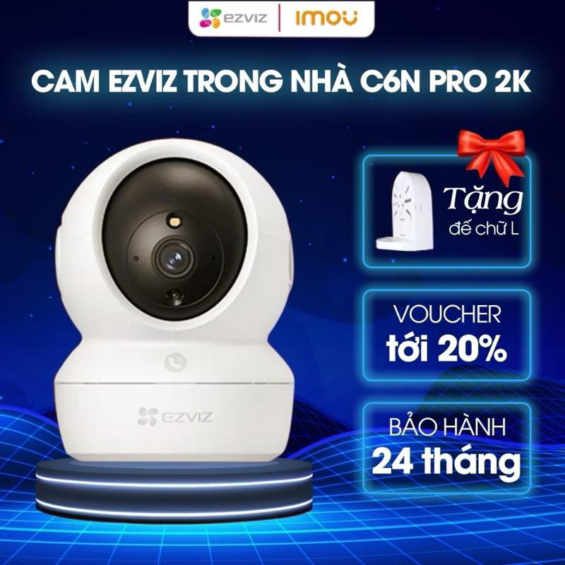 Camera an ninh wifi EZVIZ C6N H6C Pro 4MP (2K) 3MP Full HD 1080p xoay 360 độ. 0