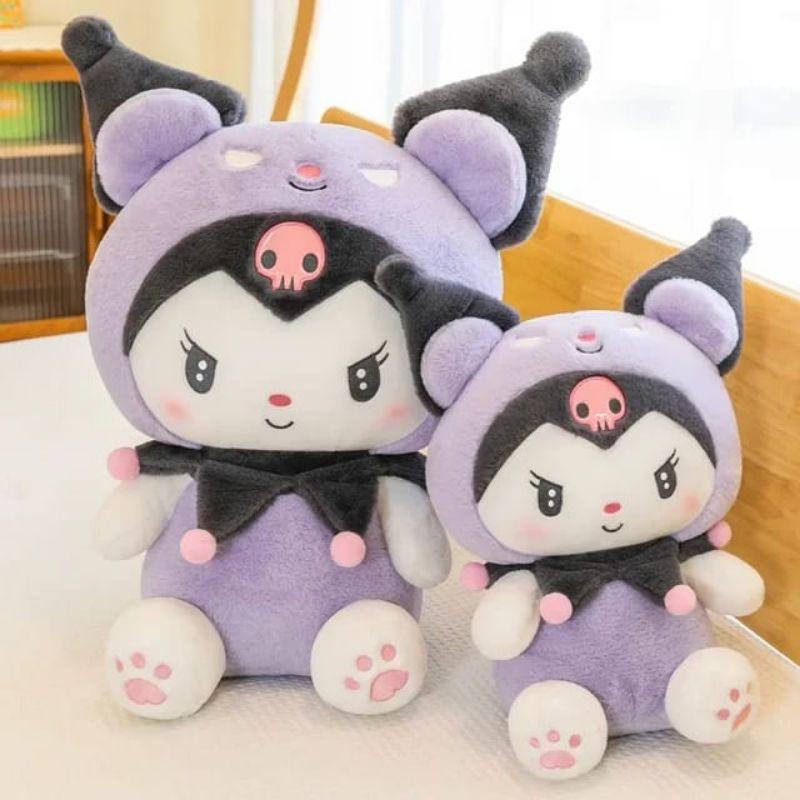 60CM Boneka Sanrio Kuromi Hot Toys Mainan Anak Boneka Kado Ulang Tahun 4