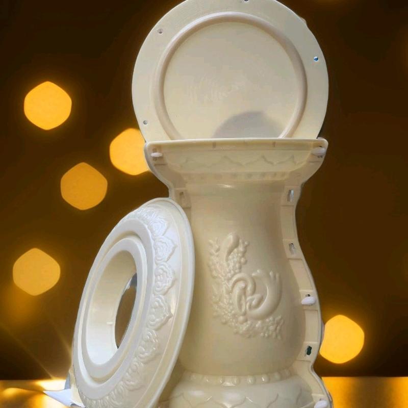 Khuôn Đôn Tròn Cao 45 Nhựa ABS Siêu Bền Dùng Kê Chậu Cảnh Hoặc Ghế Ngồi Decor