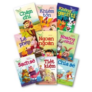 Sách - Combo 9 Cuốn Gieo Mầm Tính Cách Cho Bé Yêu