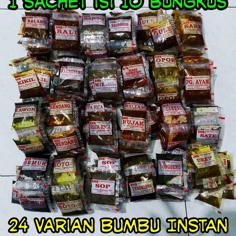 BUMBU MASAK BUNDA 1 Varian isi 10 pcs LANGSUNG PABRIK. 1