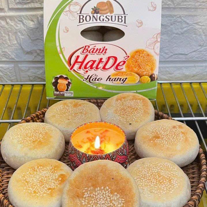 (HÚT CHÂN KHÔNG - HỘP 10 CÁI) Bánh Hạt Dẻ Đặc Sản Sapa Bongsubi Loại Đặc Biệt Và Loại Hảo Hạng Loại 1