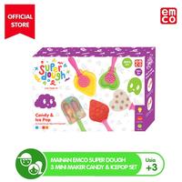 Gambar Mainan EMCO Super Dough 3 Mini Maker Candy & Icepop Set - Warna dari Toyspedia Kota Tangerang 1 Tokopedia