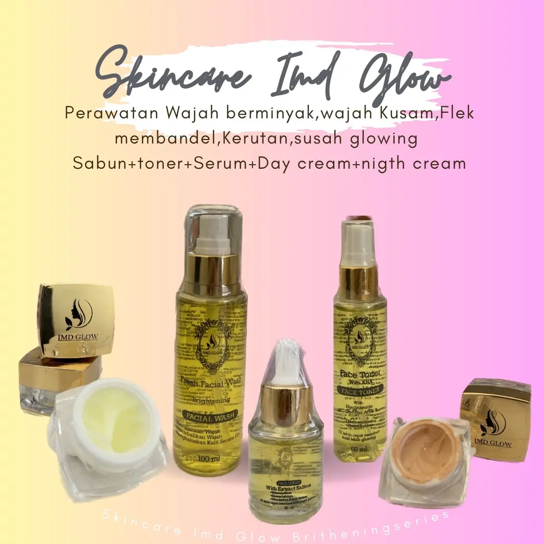 SKINCARE IMD GLOW Pilih varian bpom aman bumil busui