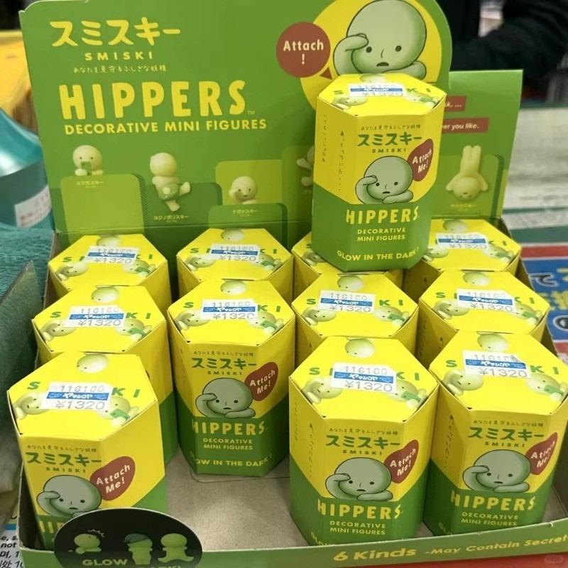 Hippers Góc, Smiski, Jun Sonny Angel Hippers, Nhà Vệ Sinh, Phòng Tắm, Chủ Đề Tiệc Sinh Hoạt, Đèn Ngủ, Búp Bê Mini, Hộp Mù, Đồ Chơi Giáng Sinh