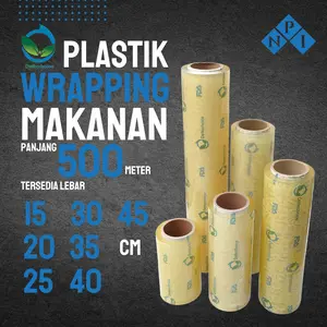 FOOD WRAPPING DELKOCHOICE Plastik Pembungkus Makanan 20 30 40 50 60 Cm FOOD WRAPPING DELKOCHOICE Plastik Pembungkus Makanan 20 30 40 50 60 Cm