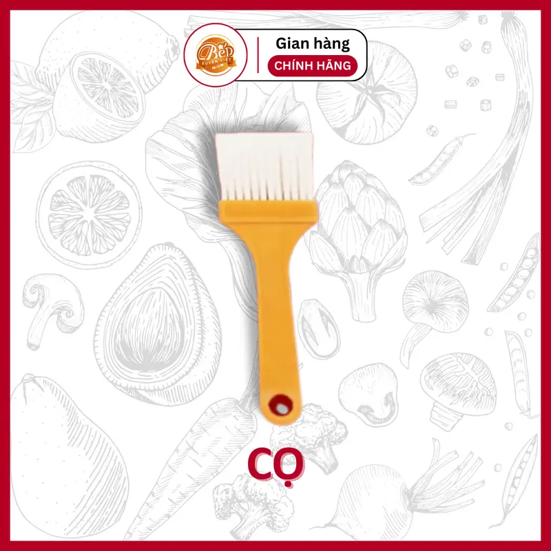 Chổi quét dầu, cọ quét sốt ướp, gia vị ướp BBQ lòng heo mềm mịn cao cấp.