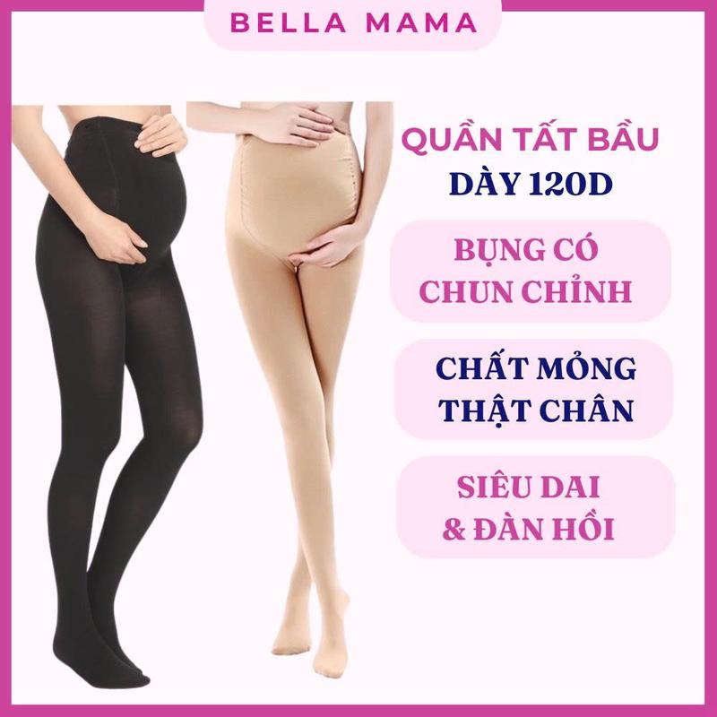 Quần Tất Bầu Dày 80D Siêu Ấm ,Dai Co Dãn, Chống Xước- Hàng Loại 1. Quần Tất Cho Mẹ Bầu Mùa Đông Chun Chỉnh Bụng 45-75Kg