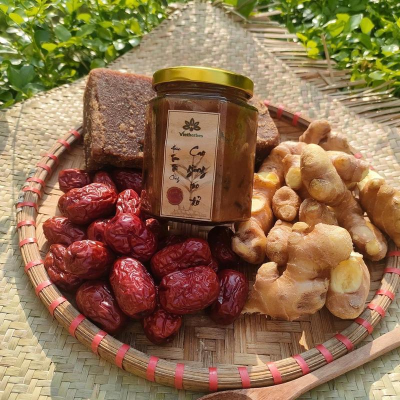Cao gừng táo đổ - Đẩy hàn, bổ khí huyết - Ging Việt - 200g 4