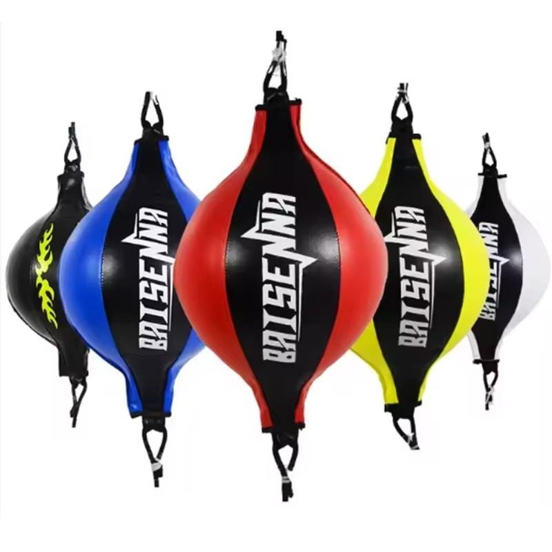 Product Introduction of New Hanging Boxing Punching Ball PU Leather Body Building Training Reaction Speed Ball Double End Durable Training Sandbag Fitness Equipment 17