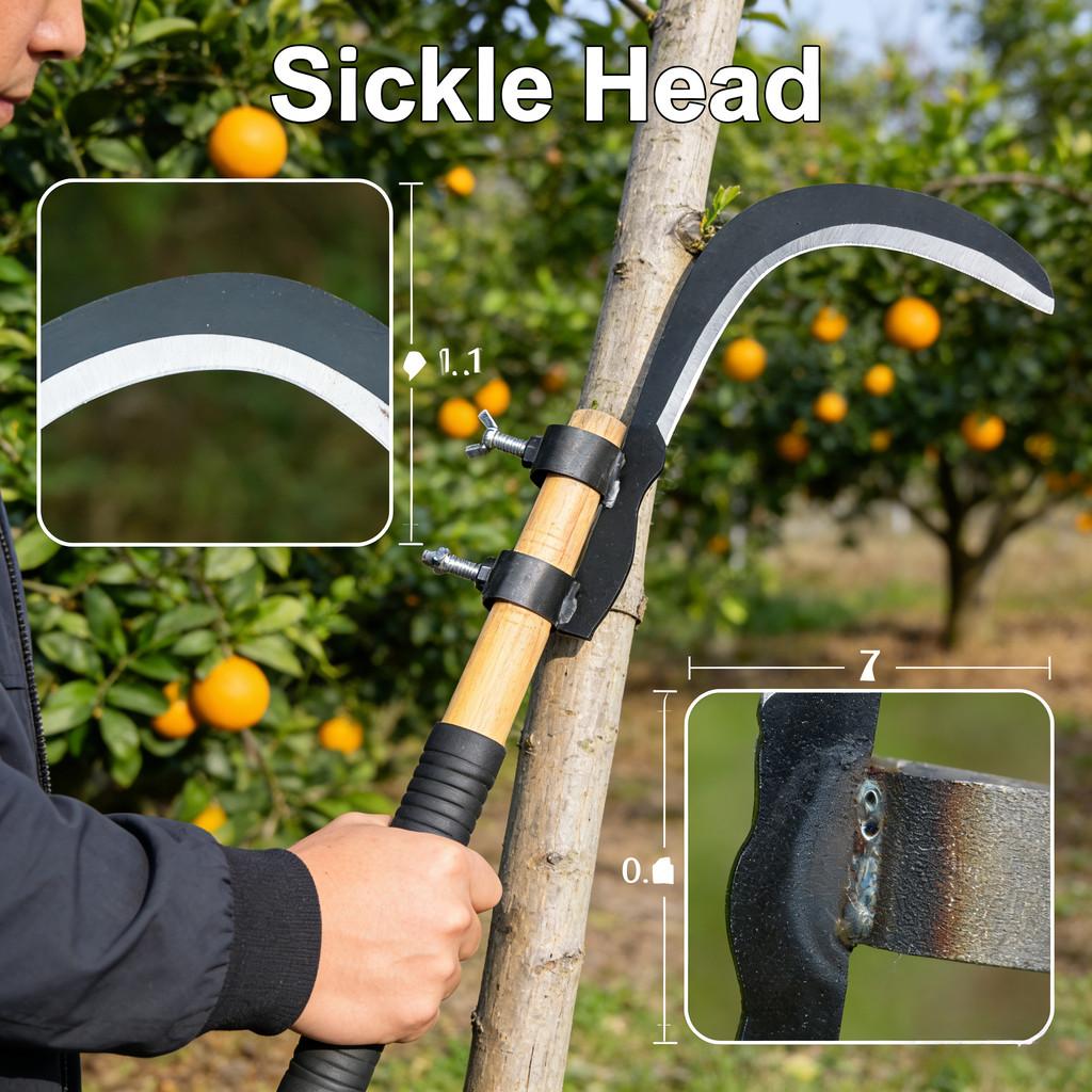 【COD】Sabit Pisau Multifungsi Adjustable: Untuk Pinang, Sawit, Rumput (Air) & Dahan Ranting, Memangkas, Penyiangan & Memetik Buah Tinggi – Alat Serbaguna Kebun & Pertanian 【COD】Sabit Pisau Multifungsi Adjustable: Untuk Pinang, Sawit, Rumput (Air) & Dahan Ranting, Memangkas, Penyiangan & Memetik Buah Tinggi – Alat Serbaguna Kebun & Pertanian