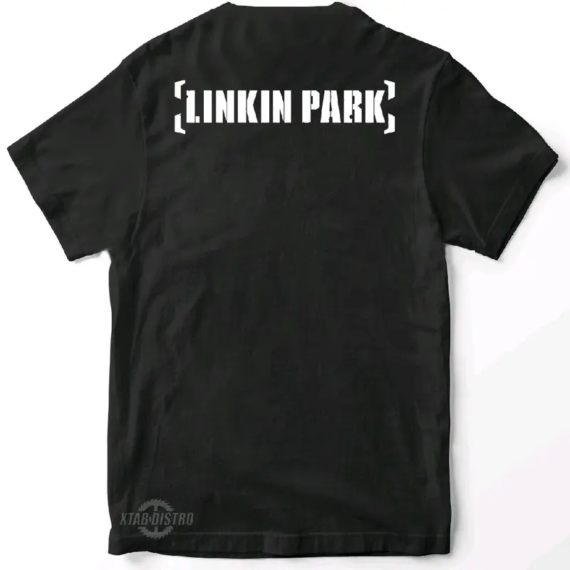 kaos LINKIN PARK HYBRID THEORY Premium tshirt kaos band Linkin park Katun Oversize Pria 1