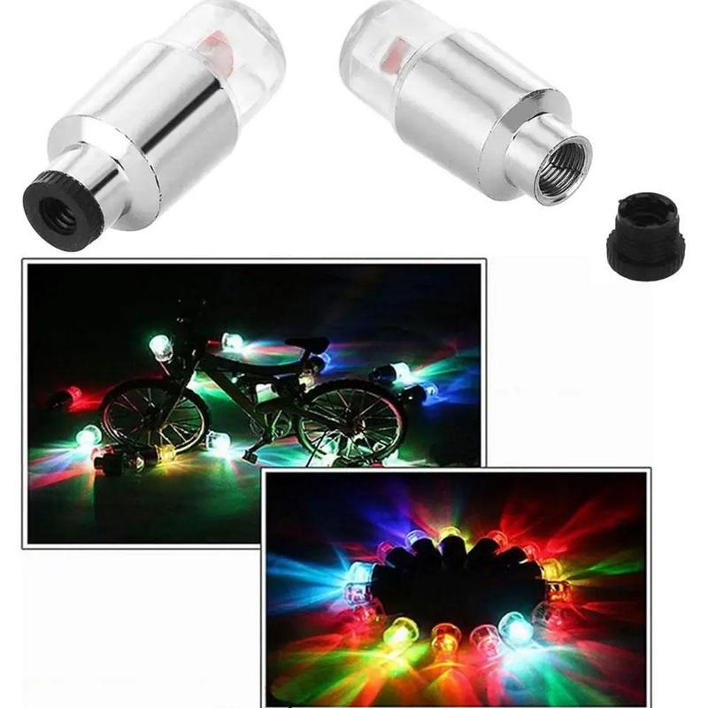 Product Introduction of Mũ Van Lốp Xe Ô Tô, Đèn LED Nhiều Màu Sắc, Bộ 2 Chiếc, Thích Hợp Cho Ô Tô, Xe Máy Và Đạp Xe, Đèn Lồng Nan Hoa, Phụ Kiện Lốp Ô Tô 38