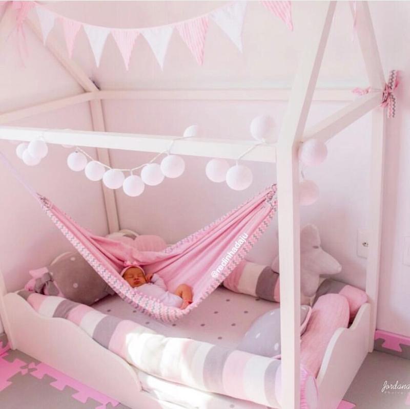 Product Introduction of INS Children's Swing Indoor Outdoor Hanging Basket Kids Hanging Cloth Bag Baby Home Cartoon Hammock 10