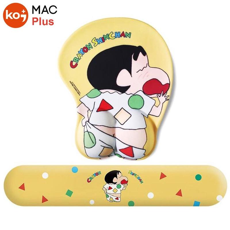 Lót Chuột Máy Tính Đệm Silicon KOJMAC PLus CuShin ( Mouse Pad Gaming Cute 3D Di Kê Tay Chống Mỏi Cổ Tay Dễ Thương )