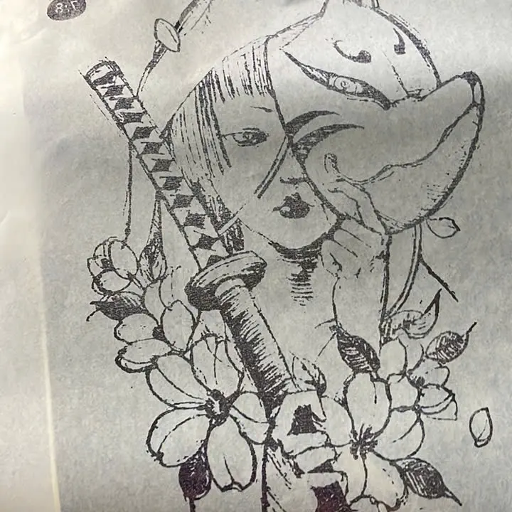 Giấy can nhiệt 1 tệp 100 tờ .tattoo 2