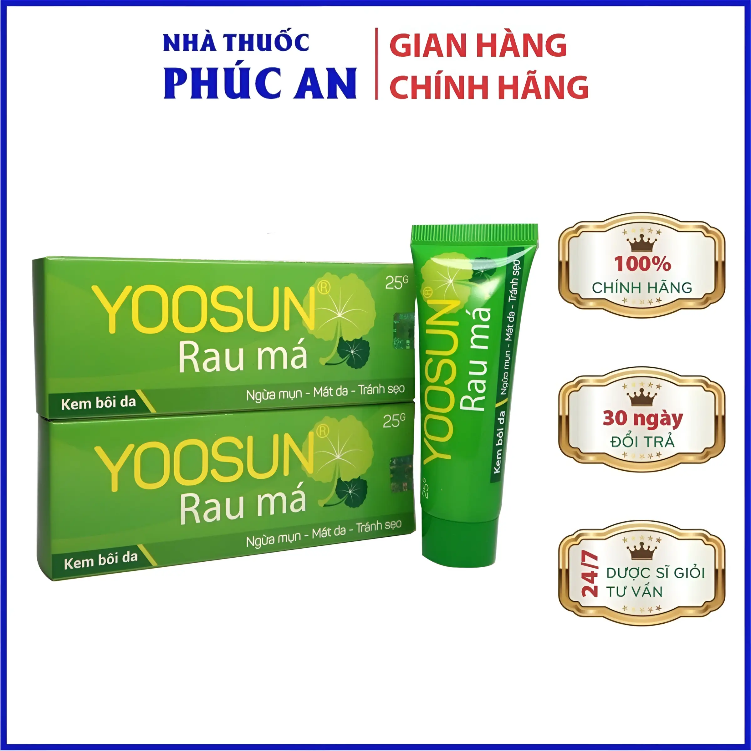 Kem Yoosun Rau Má cho người rôm sẩy 25g