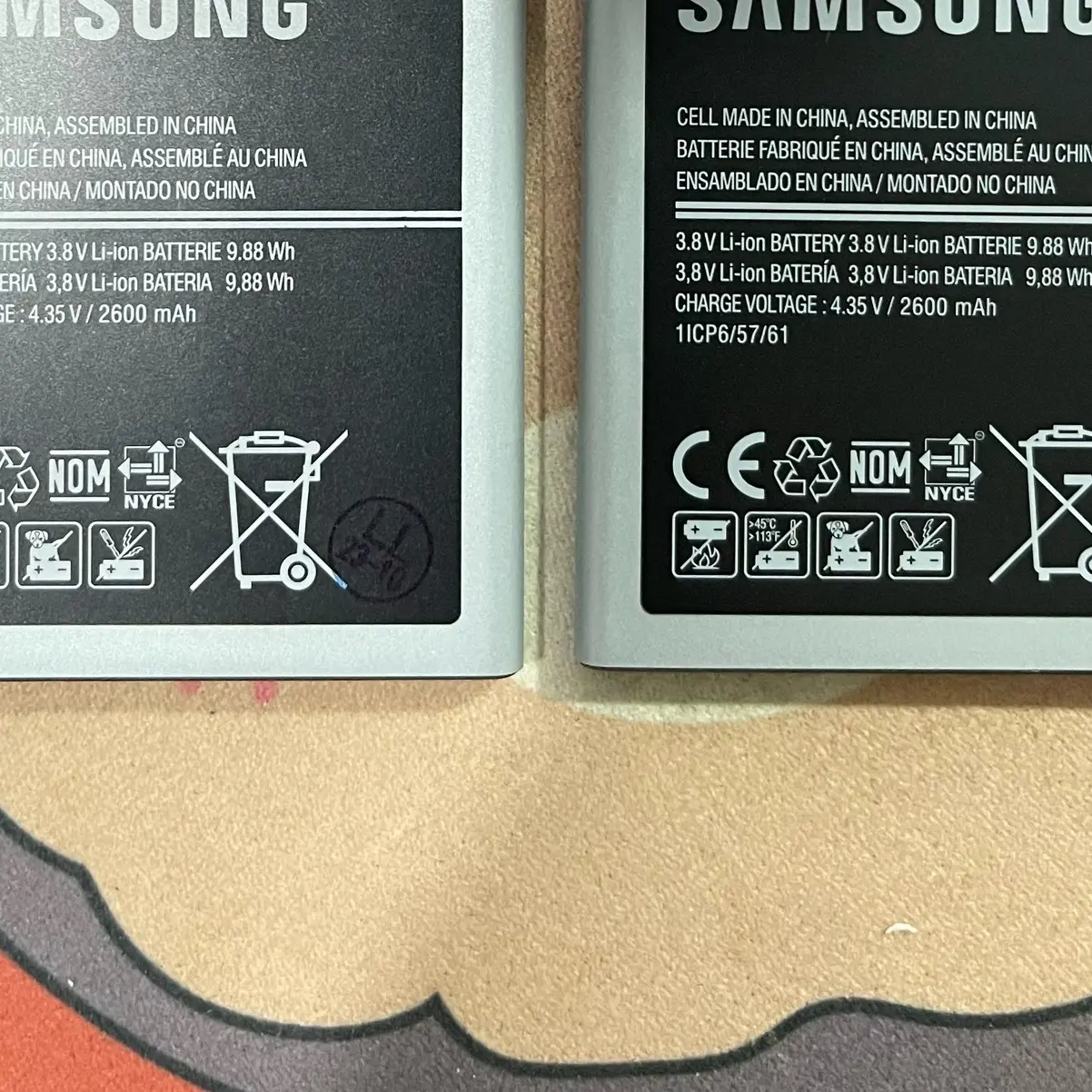 pin điện thoại thay thế ss G530/ J260/ J2 core- pin điện thoại