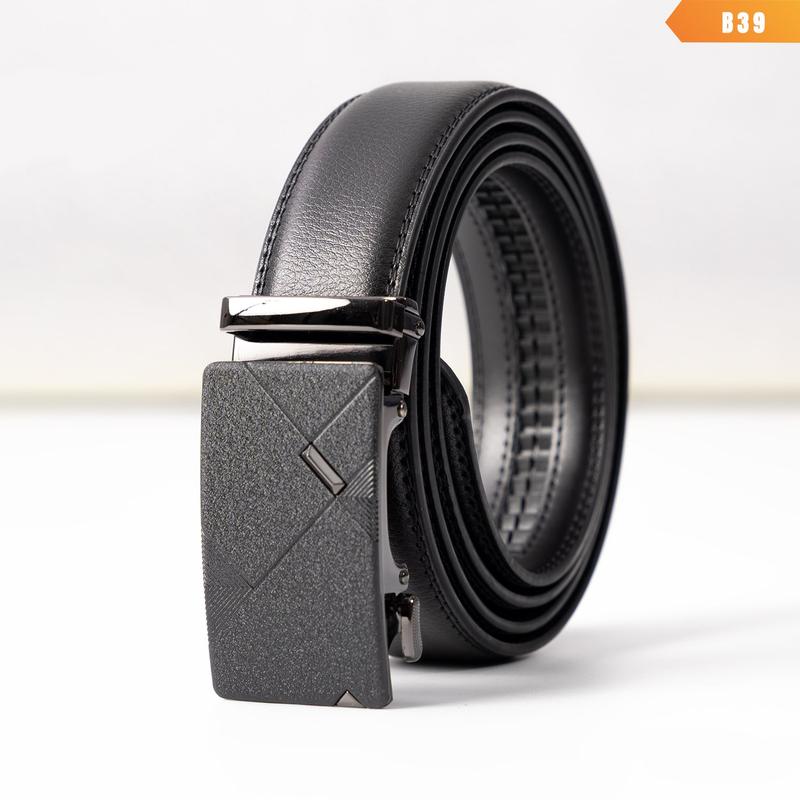 Thắt lưng BIG SIZE nam dây da bò khóa cài sáng bóng bền đẹp 3