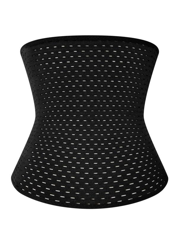 Men's Adjustable Hook & Eye Waist Trainer, Breathable High Stretch Shaper, Tummy Control Shaper for Men 0