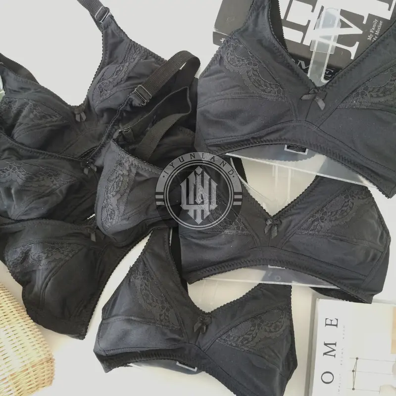 BH LOKAL MOTIF RENDA 3 PCS BH TANPA BUSA TANPA KAWAT CUP SEDANG KAIT 2 2