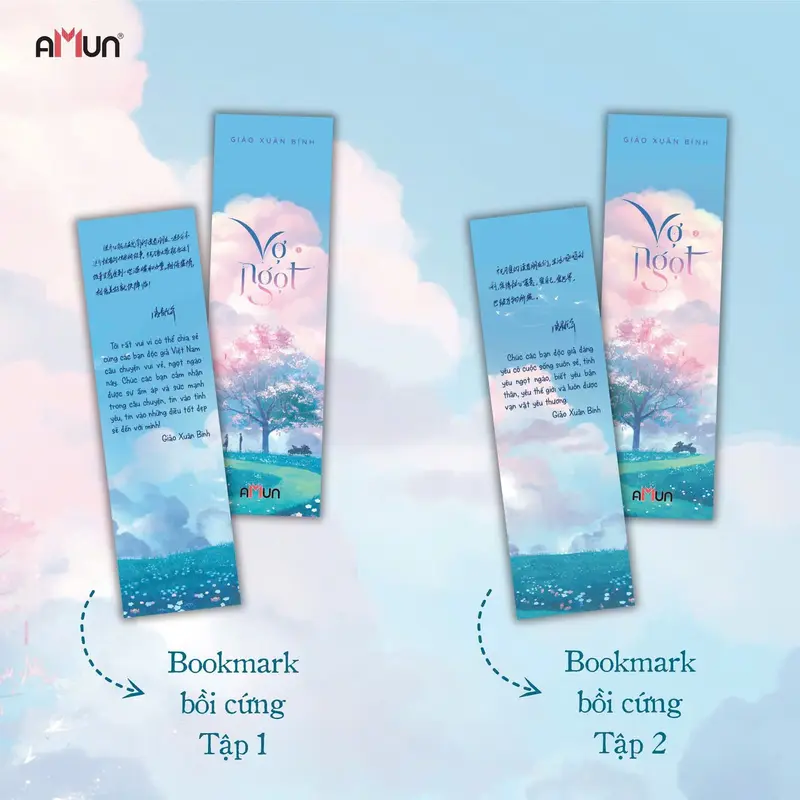 Sách - Vợ ngọt - Full quà Bookmark, postcard , giấy kết hôn - Truyện  ngôn tình - Giảo Xuân Bính 5