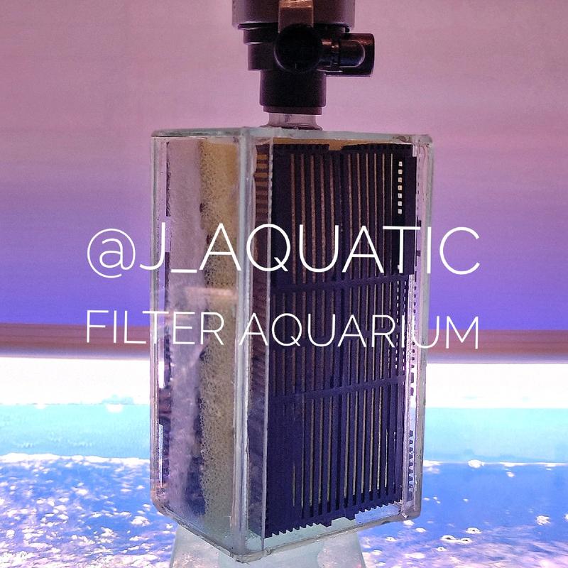 Filter Aquarium Internal ukuran kecil dengan Pompa 2