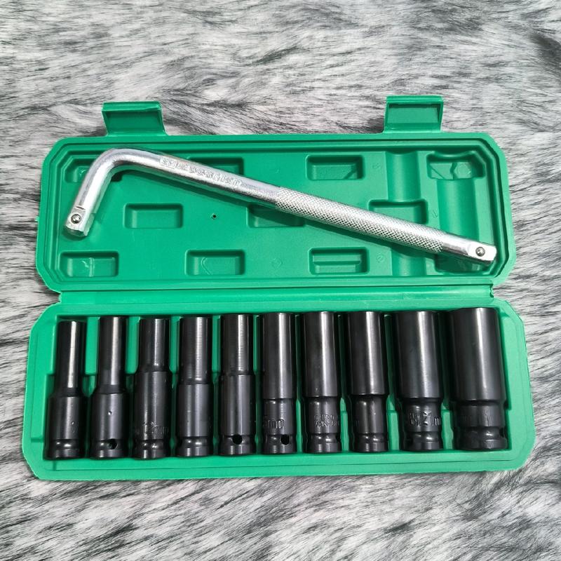 ComBo 10 Đầu Tiếp Dài 1 2 Tặng Cần Siết Chữ L Dài 25cm