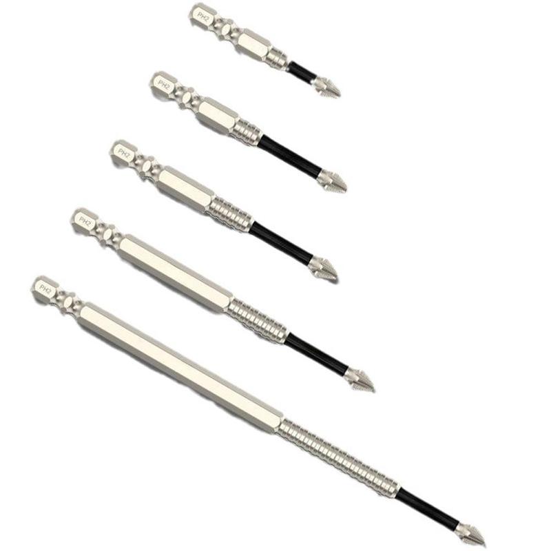 Product Introduction of Upgraded Non-slip PH2 Impact Driver Bit Set With Magnetic Phillips Screwdriver Tool 25-150mm 23