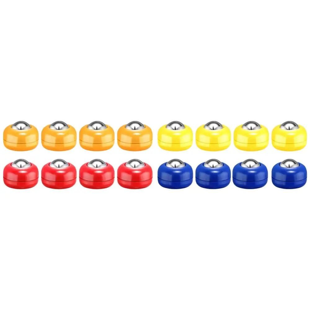 16x Shuffleboard Pucks Set Portable Kids Adults Curling Accessories Shuffleboard Rollers Set Tabletop Game Pucks for Games Home