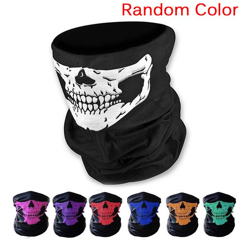 Product Introduction of Skull Bandana Mask Tube Scarf Skeleton Motorcycle Headband Ski Face Neck Jaw 17