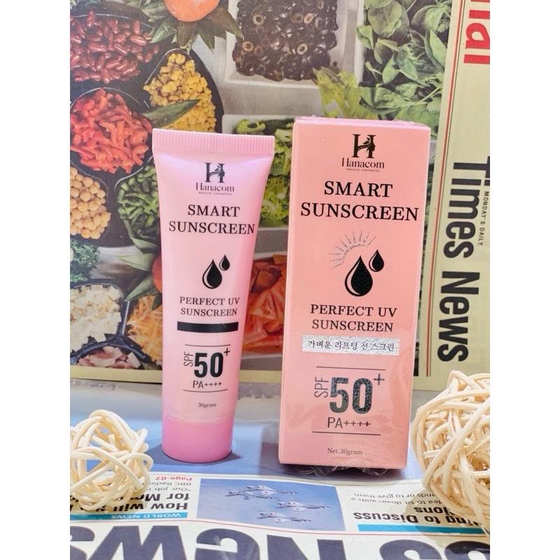 Kem Chống Nắng HANACOM Cẩm Tiên SPF50/PA++++ 65g - Thấm nhanh, Nâng tone, Dưỡng ẩm, Nhẹ mặt, Bảo vệ da toàn diện - Sunscreen, Skincare 7