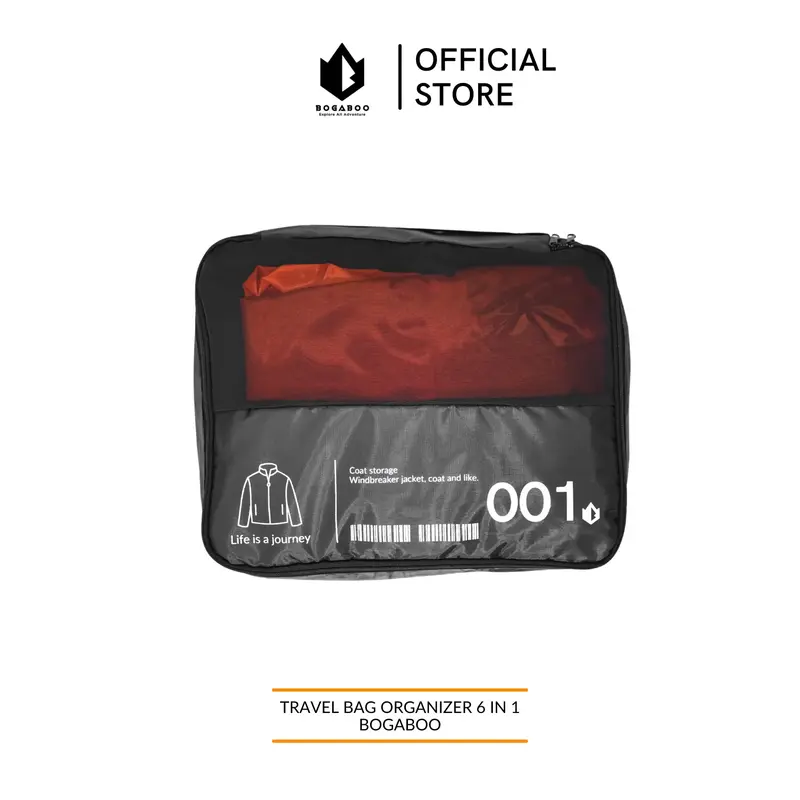BISA COD TAS TRAVEL ORGANIZER  6 in 1 BOGABOO - LUGGAGE BAG - STORAGE BAG - LAUNDRY BAG - PENYIMPANAN PAKAIAN 3