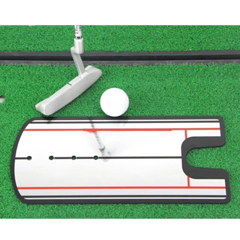 Product Introduction of Golf Putting Practice Mirror Swing Auxiliary Trainer Posture Correction Putter Training Mirror 5