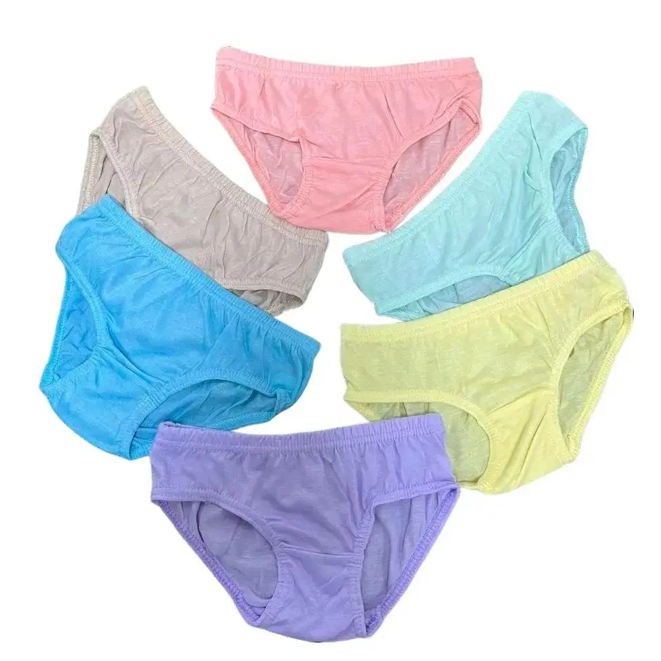 12pcs Kids CB Pastel Panty | Innerwear for girls | Stretchy and Comfortable Cotton Fabric Quality Material