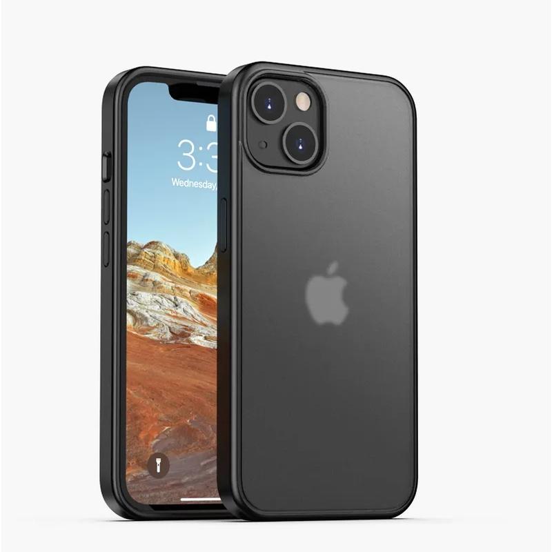 Cassion - Case For iPhone 16 Pro Max 15 Pro Max 14 Pro Max 14 Plus 13 Pro Max Hybrid Rubber Frosted Matte Case 0