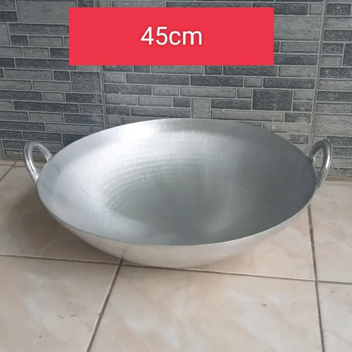 wajan penggorengan ukuran 45cm khas garut