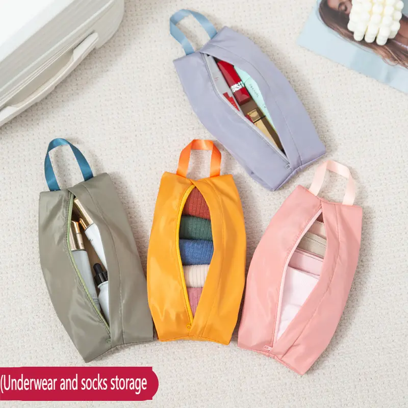 Travel Underwear Buggy Bag Portable Panty Socks Cosmetic Storage Bag Hand Holding Clothes Clothing Clutter Packing Bags