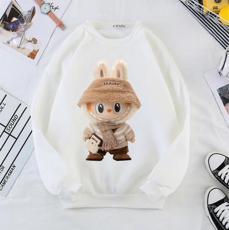 áo nỉ gia đình 3 người, áo SWEATER LABUBU gia đình chất đẹp, áo nỉ đôi gia đình -ĐỒNG PHỤC ANH NGA Nữ Women Top Jacket Thun 5