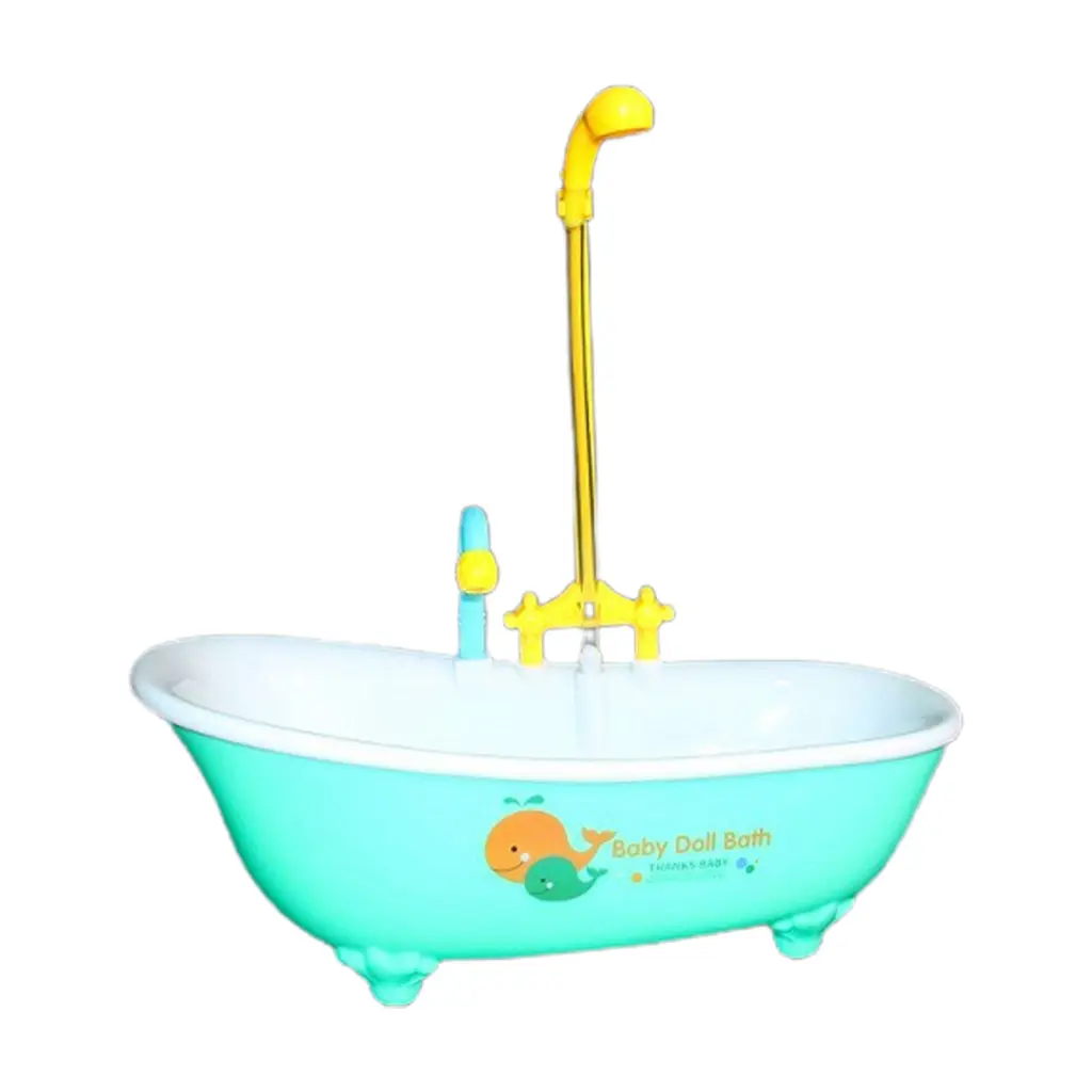 Wiutare- Cleaning Tool Bath Tub Realistic Parrot Bathtub Toy with Faucet for Bathing for Parakeets Cockatiels Conures Supplies for Fun  Cleanliness