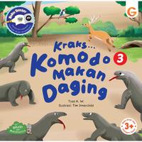 Gambar Gema Insani Buku Anak - Seri Hewan Dan Makanannya Kraks ... Komodo Makan Daging dari Gema Insani Kota Depok 2 Tokopedia