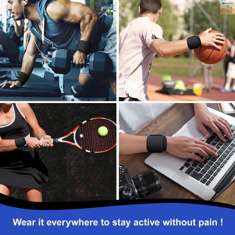 Support Brace Stabilizer Adjustable Bandages Protector Left and Right Hand Wrist Wraps for Fiess Office Pain Relief1New Arrival 3