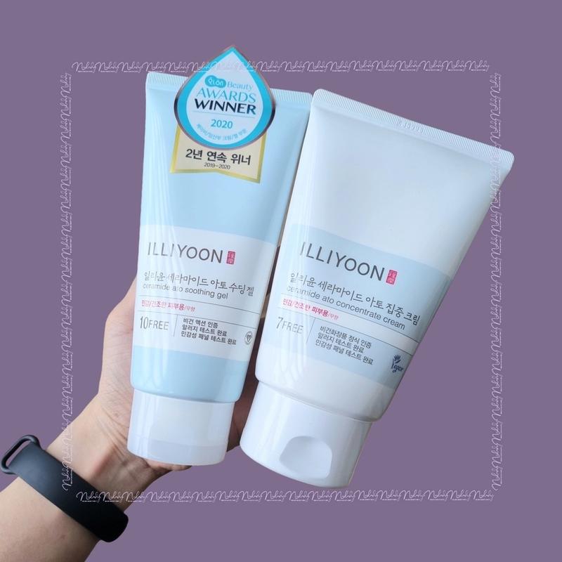 Kem dưỡng Illiyoon Ceramide Ato Concentrate Cream ILLIYOON Ceramide Ato Soothing Gel