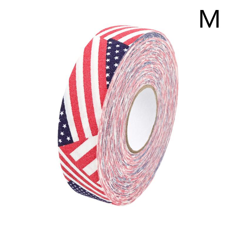 Product Introduction of 2.5CM*25M Ice Hockey Grip Tape Anti-slip Colored Athletic Sport Tape Polyester Wear-resistant Hockey Stick Tape Athletic Bandage 35