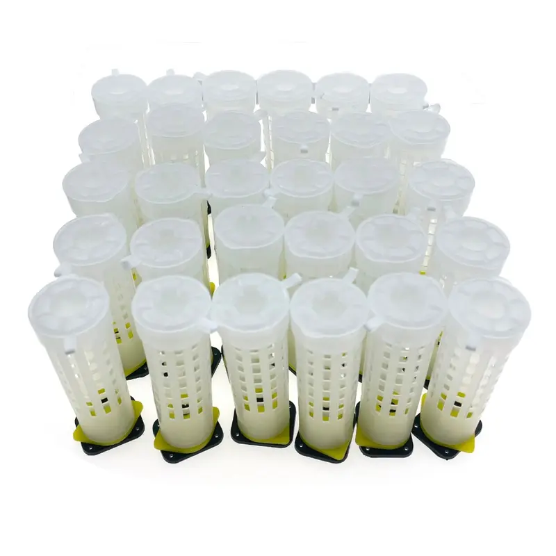 Product Introduction of Lồng Nữ Hoàng Nuôi Ong, Cầm Tay Mini, Bền, Màu Trắng, Dụng Cụ Nuôi Ong, Lồng Cắn Ong, Vỏ Bảo Vệ Tế Bào Ong 7