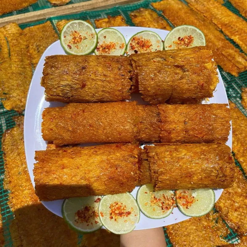 Mực cán tẩm gia vị ăn liền hủ 250g - Đặc sản Nha Trang 2