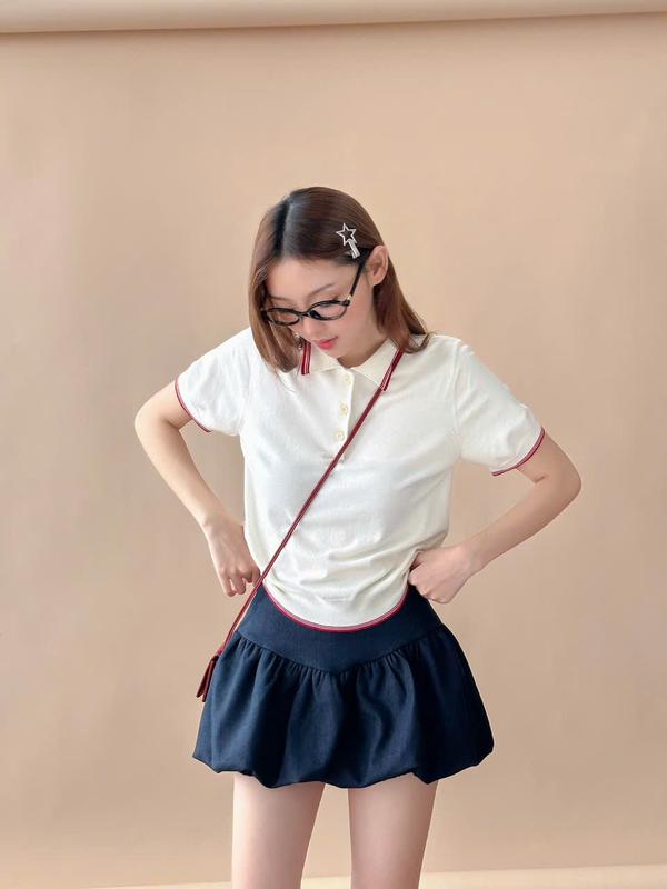 KIDO - Áo len cổ polo TINA TOP