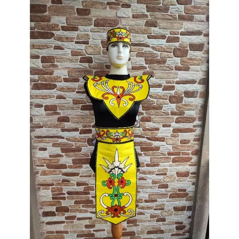 renda bordir kostum dayak renteng