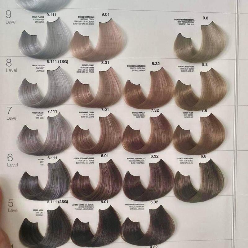 Màu Nhuộm Rg Ytalia Không mùi Bền màu Đổi Màu Tóc Nhuộm Tóc 6